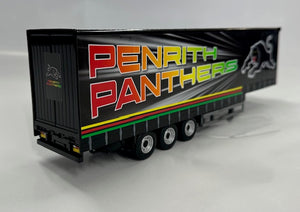 1:50 Volvo Prime mover & Curtain Side Trailer (Panthers)