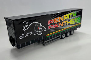 1:50 Volvo Prime mover & Curtain Side Trailer (Panthers)