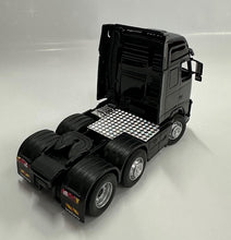 Load image into Gallery viewer, 1:50 Volvo Prime mover &amp; Curtain Side Trailer (Black)
