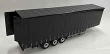 Load image into Gallery viewer, 1:50 Volvo Prime mover &amp; Curtain Side Trailer (Black)
