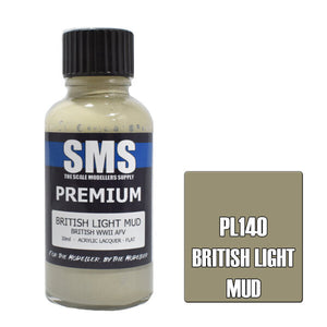 PL140 - British Light Mud 30ml