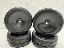 Load image into Gallery viewer, Set of 4 Road Wheels &amp; Tyres for 1:10 Scale RC Cars
