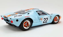 Load image into Gallery viewer, 1:12 #22 1969 Ford GT40 MK1 - 1969 Sebring 12 hour Champion - Jackie Ickx &amp; Jackie Oliver
