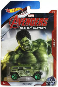 MARVEL Avengers: Age of Ultron - Hulk - Rockster - Hot Wheels