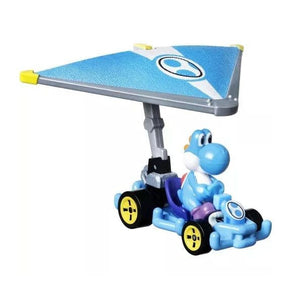 Mario Kart Pipe Fram Super Glider - Light Blue Yoshi - Hot Wheels