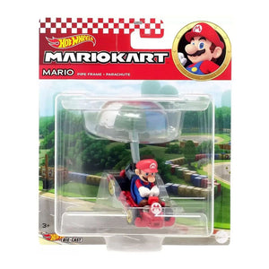 Mario Kart Pipe frame Parachute - Mario - Hot Wheels