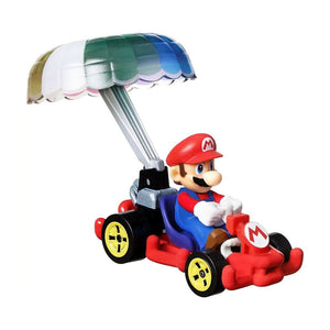 Mario Kart Pipe frame Parachute - Mario - Hot Wheels