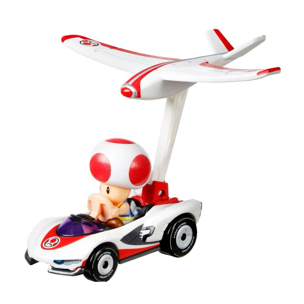 Mario Kart PWing Glider Toad Hot Wheels Exclusive Collectables