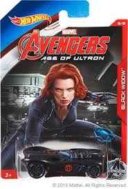 MARVEL Avengers: Age of Ultron - Black Widow - 16 Angels - Hot Wheels