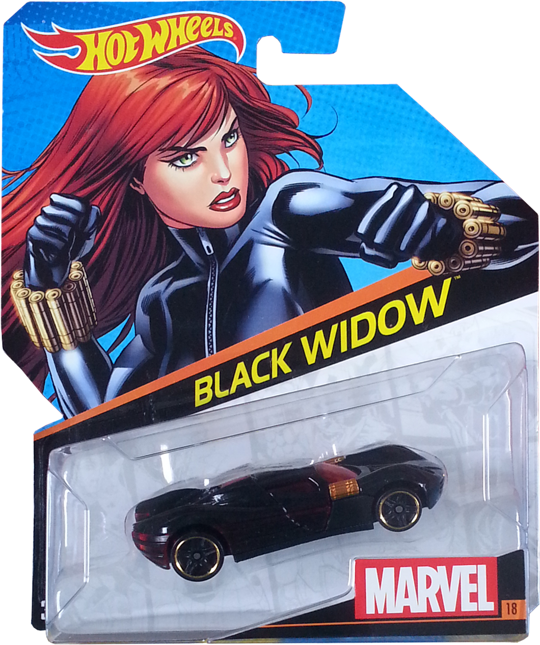 MARVEL Hot Wheels - Black Widow