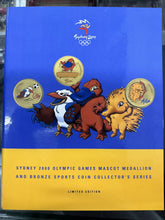 Load image into Gallery viewer, Sydney 2000 Olympics Mascot Medallion &amp; Bronze Sports Coin {Collectors series}
