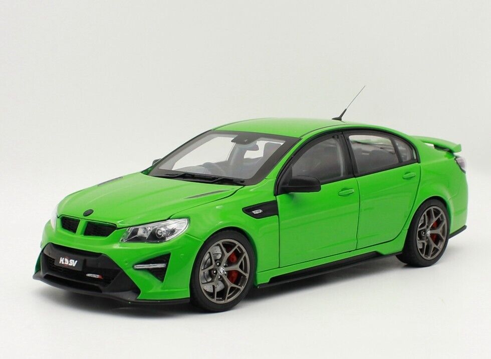Diecast 1:18 scale Holden HSV GTSR Alloy simulation Green