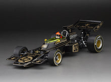 Load image into Gallery viewer, 1:18 Lotus 72D #32 Emmerson Fittipaldi - 1972 Belgian GP Winner
