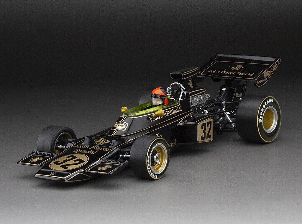 1:18 Lotus 72D #32 Emmerson Fittipaldi - 1972 Belgian GP Winner