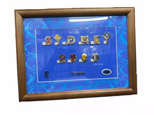 Load image into Gallery viewer, Sydney 2000 Olympic Mascot Pins {Framed Set}
