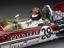 Load image into Gallery viewer, 1:18 Lotus 49C #28 Emmerson Fittipaldi - 1970 British GP
