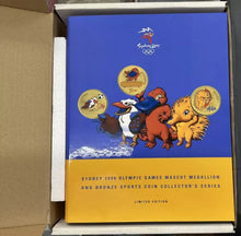 Load image into Gallery viewer, Sydney 2000 Olympics Mascot Medallion &amp; Bronze Sports Coin {Collectors series}
