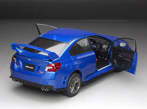 1:18 Subaru WRX Sti 2018 Customised Ver - WB Blue Pearl