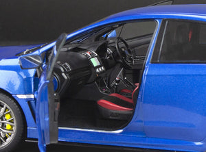 1:18 Subaru WRX Sti 2018 Customised Ver - WB Blue Pearl