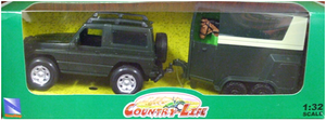 1:32 Country Life 4WD with Horse Float
