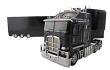 Load image into Gallery viewer, 1:32 Kenworth K200 + A &amp; B Trailers (Black)
