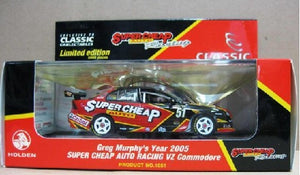1:43 Greg Murphy 2005 Supercheap Auto Racing VZ Commodore