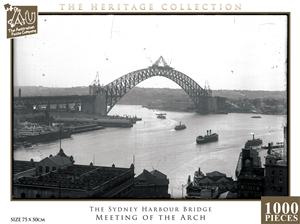 Meeting of the Arches - 1000pc Sydney Harbour Bridge
