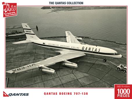 Boeing 707-138 VH-EBA - Puzzle - Puzzle -The Qantas Collection - 1000pc