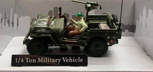 1:43 Scale 1/4 Military Vehicle