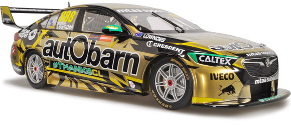 1:18 Holden ZB Commodore 2018 Craig Lowndes Final Race Autobarn Lowndes Racing
