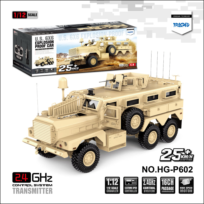 1:12  6WD Explosion-Proof Car 16ch