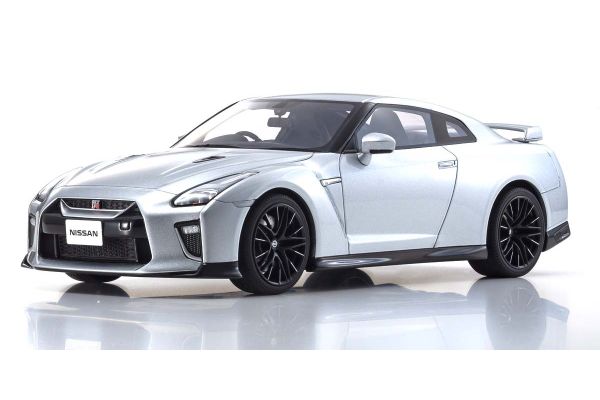 1:18 2020 Nissan GT-R R35 - Silver - Kyosho/Samurai - Resin Model