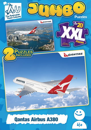 2 x 20 XXL Qantas Jumbo Puzzle Pack