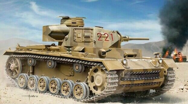 1:35 German Panzer III Ausf.J “North Africa“