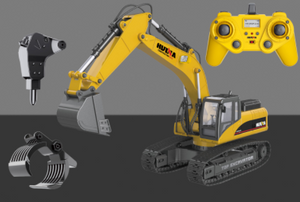 1:14 Professional R/C Metal Excavator with 23 functions