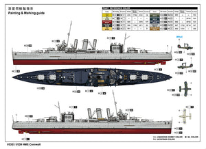 1:350 HMS Cornwall