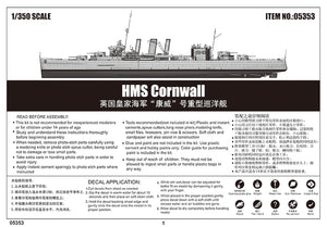 1:350 HMS Cornwall