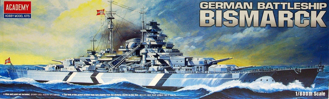 1:800 German Battleship Bismarck