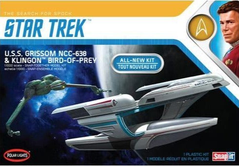 1:1000 U.S.S. Grissom NCC-638 & Klingon Bird of Prey - Star Terk