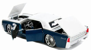 1:24 BigTime Kustoms - 1963 Lincoln Continental - Blue