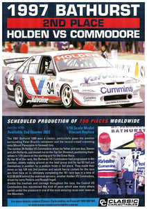 1:18 1997 Bathurst 2nd Place Holden VS Commodore