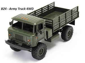 1:16 4WD Off-Road Military Truck