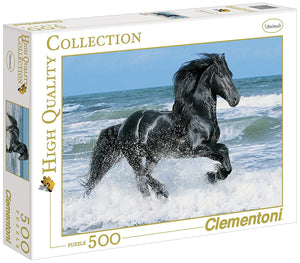 Black Horse - Clementoni High Quality Collection - 500pc