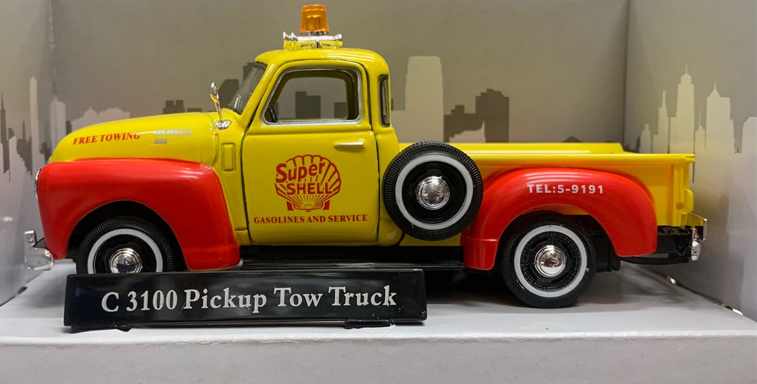 1:43 Scale C 3100 Pickup Tow Truck