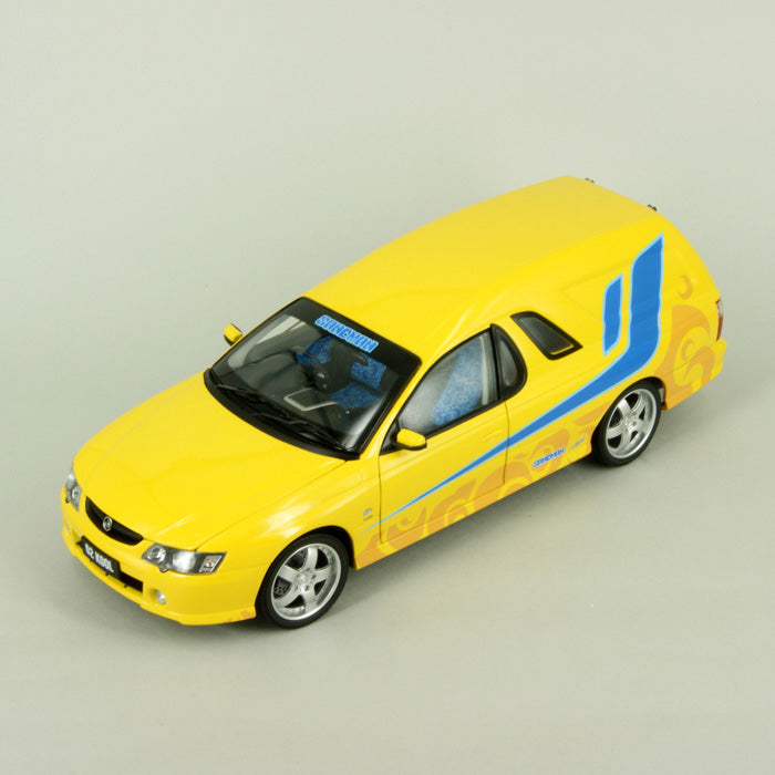 1:18 Holden VY SS Custom Sandman Panel Van Devil Yellow