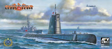 Load image into Gallery viewer, 1:350 USN Submarine Guppy Class (R.O.C. Taiwan Navy Submarine)
