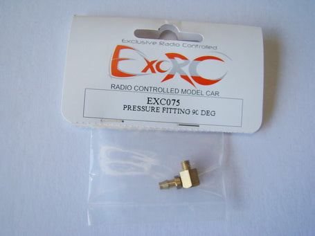 EXC075 - Pressure Fitting 90 Deg