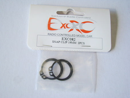 EXC082 - Snap Clip 19mm 2pcs