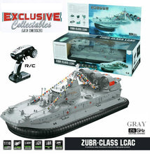 Load image into Gallery viewer, 1:110 2.4 GHz "ZUBR" Class Amphibious Hovercraft GREY
