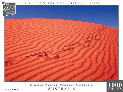 Goanna Tracks, Simpson Desert, WA, 1000pc